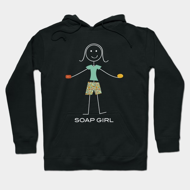 Funny Womens Soap Making Design Hoodie by whyitsme